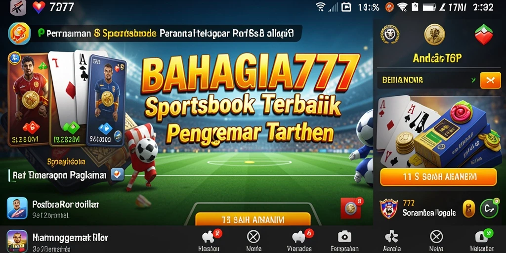 Tampilan antarmuka BAHAGIA777 yang modern dan intuitif.