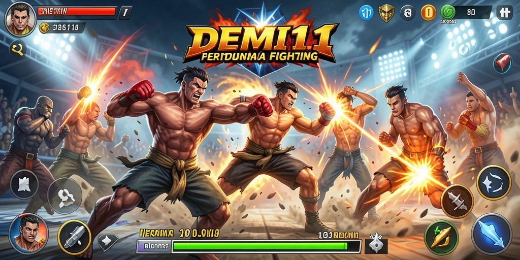 Gameplay seru dengan pertarungan epik dan karakter unik.