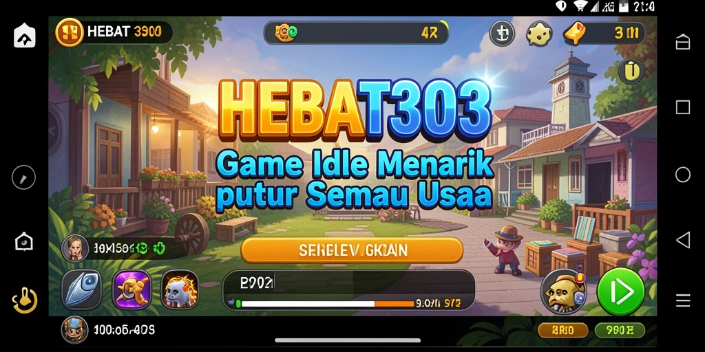 Tampilan gameplay HEBAT303 yang menarik dan interaktif.