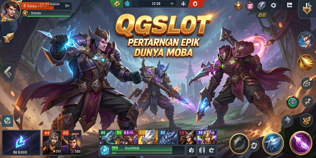 Tampilan menarik dari gameplay seru di QQSLOT.