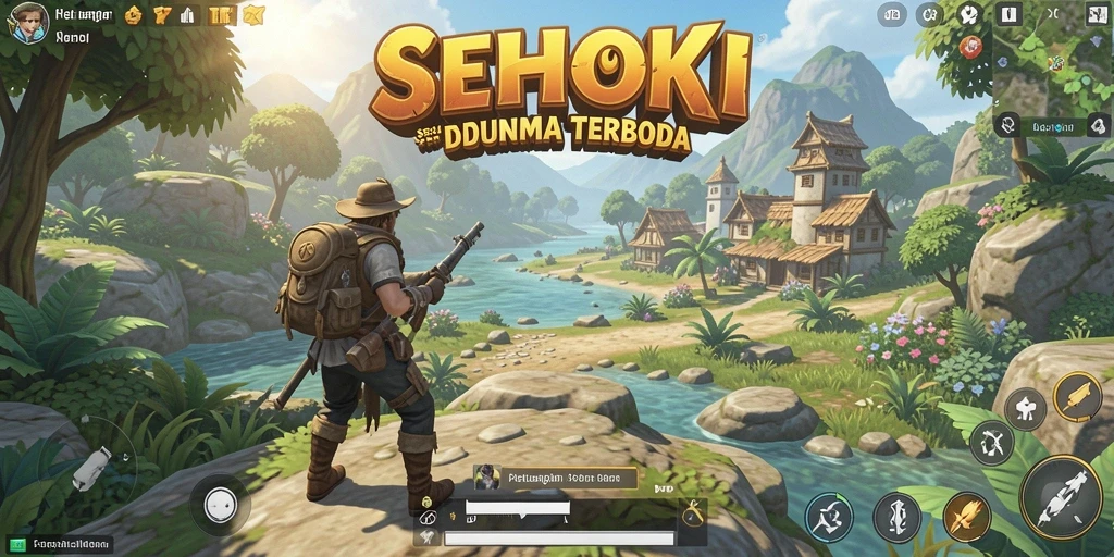 Gameplay seru di dunia terbuka SEHOKI.